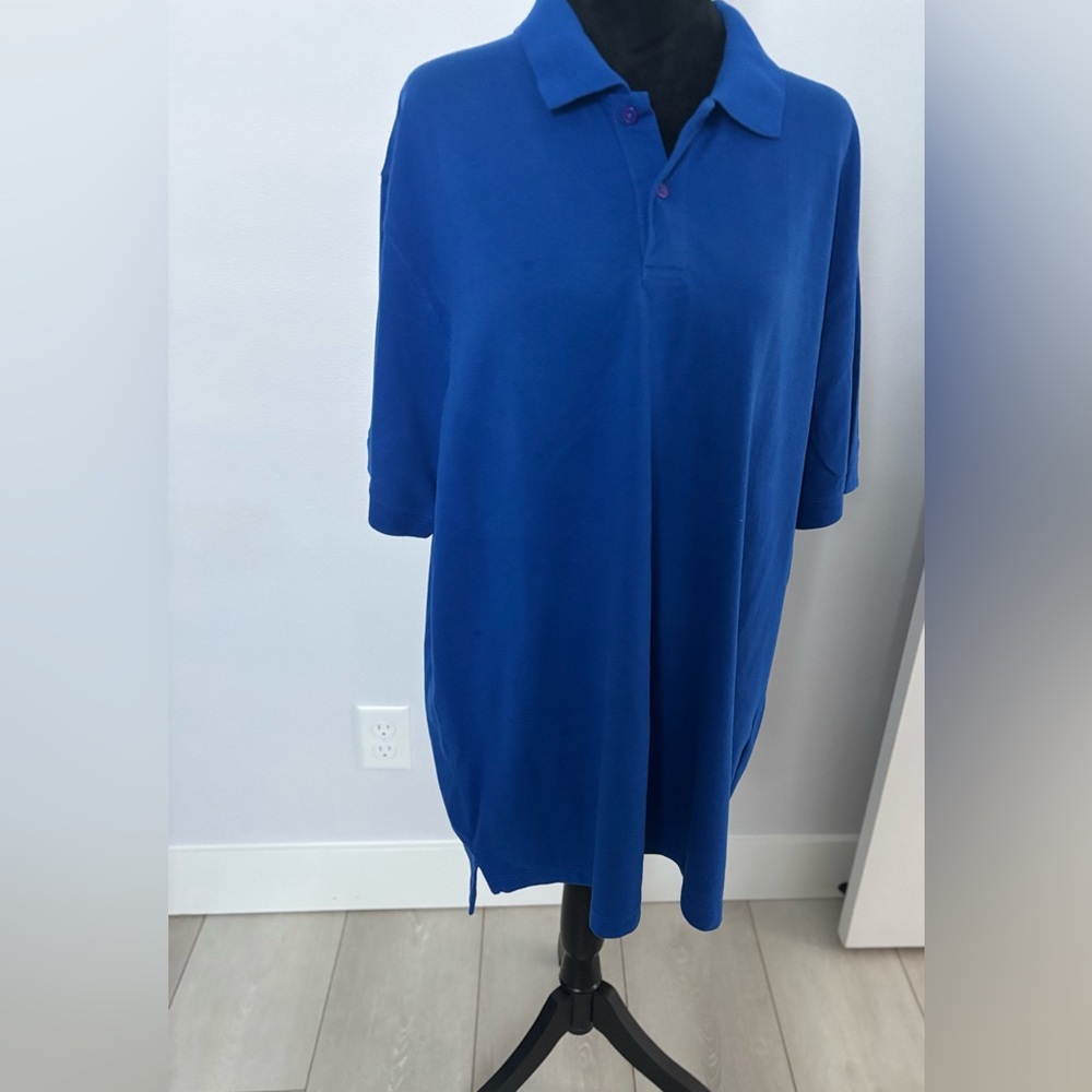 Foot action Men’s short sleeve blue Polo #661
